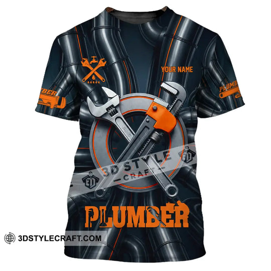 Unisex Shirt - Custom Plumber Shirt style option 4