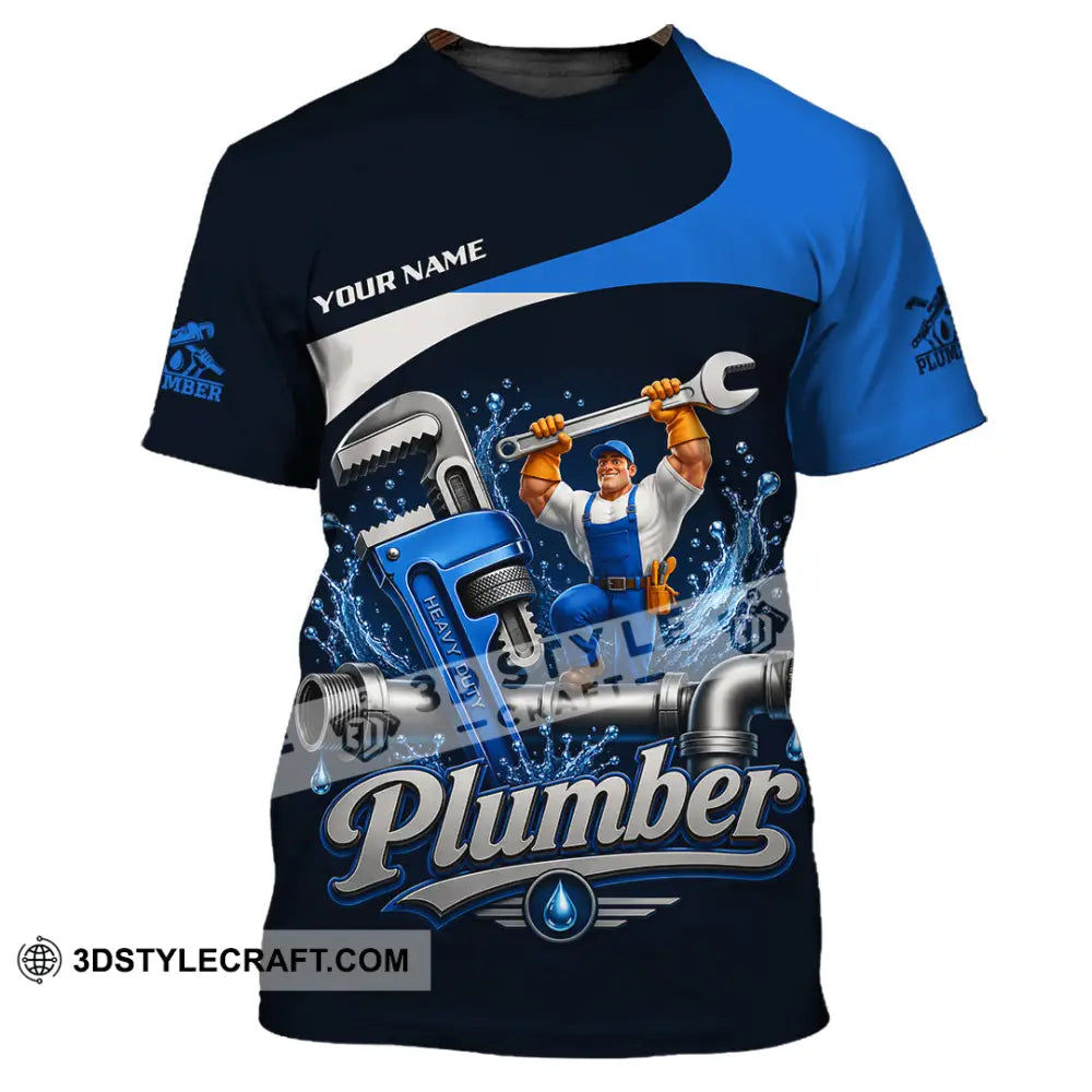 Unisex Shirt - Custom Plumber Shirt - T-Shirt / S - T-shirt