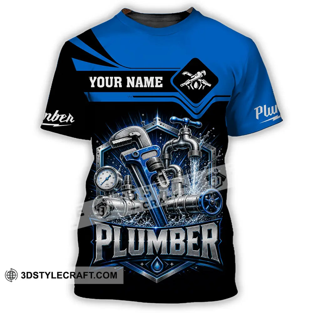 Unisex Shirt - Custom Plumber Shirt - T-Shirt / S - T-shirt