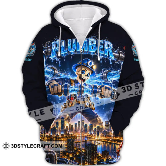 Unisex Shirt - Custom Plumber Shirt style option 3
