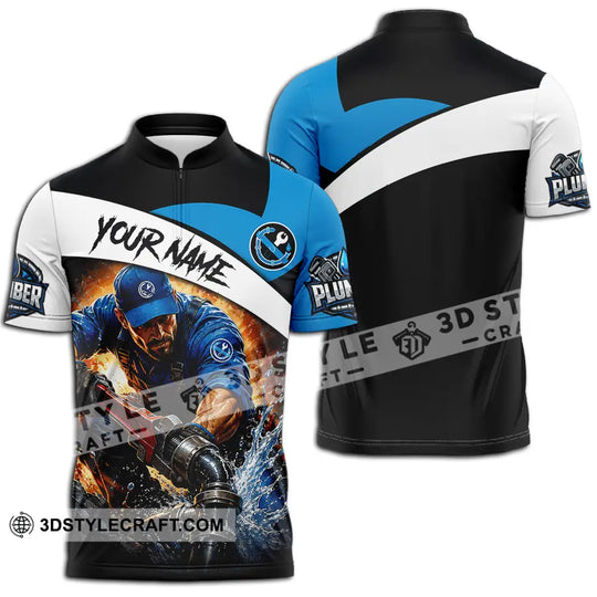 Unisex Shirt - Custom Plumber Shirt style option 2