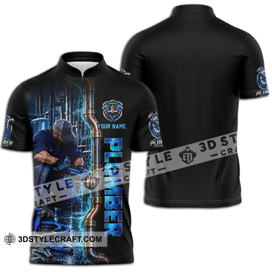 Unisex Shirt - Custom Plumber Shirt style option 2