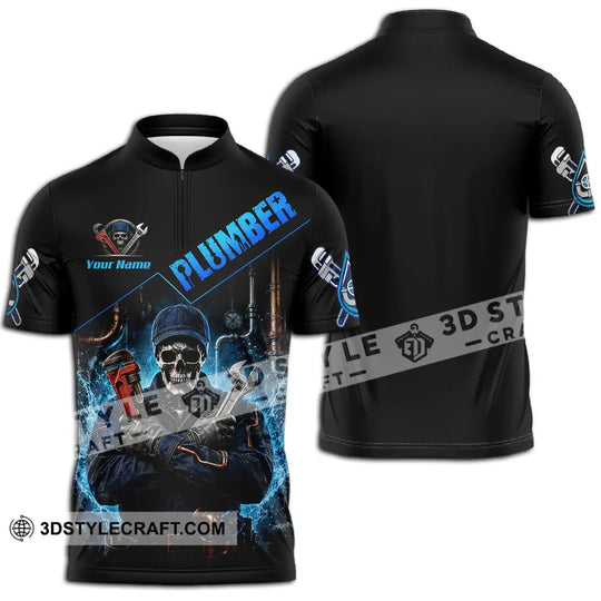 Unisex Shirt - Custom Plumber Shirt style option 2