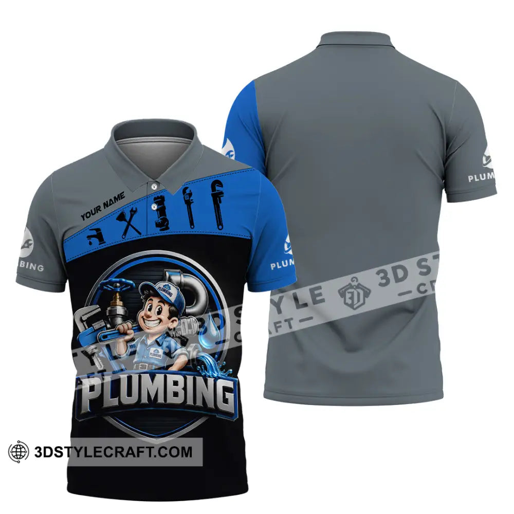 Unisex Shirt - Custom Plumbing Shirt - Polo Shirt / S - T-shirt