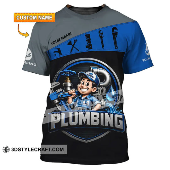Unisex Shirt - Custom Plumbing Shirt style option 1