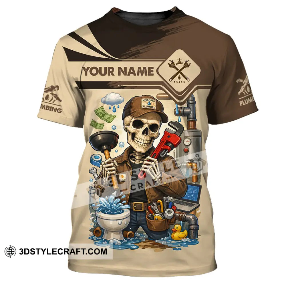 Unisex Shirt - Custom Plumbing Shirt - T-Shirt / S - T-shirt
