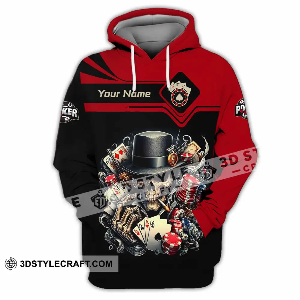 Unisex Shirt - Custom Poker 3D Shirt Hoodie / S T-shirt