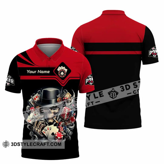 Unisex Shirt - Custom Poker 3D Shirt style option 2