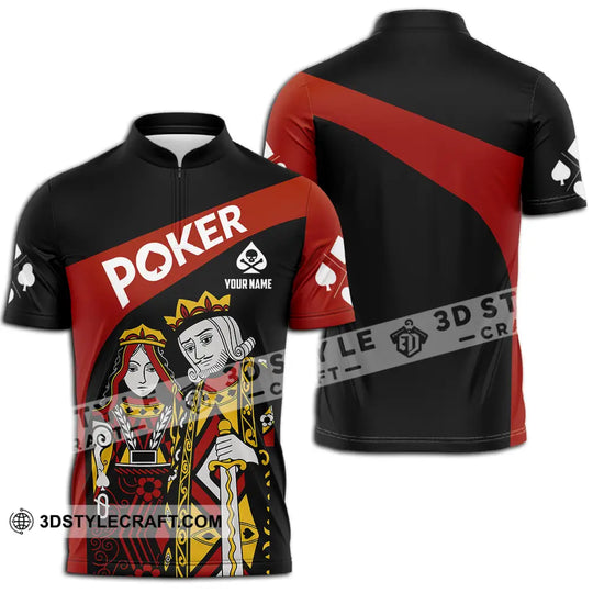 Unisex Shirt - Custom Poker Lover Shirt style option 2