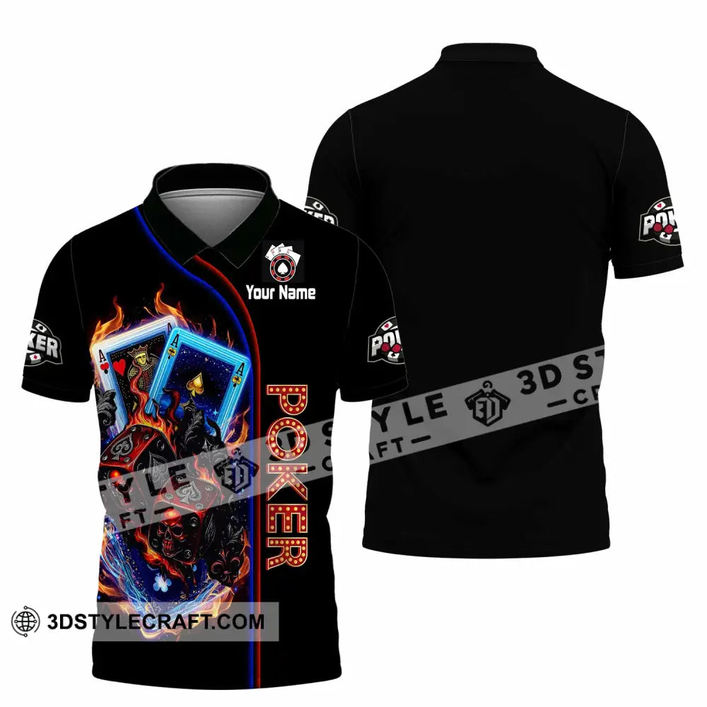 Unisex Shirt - Custom Poker Shirt - Polo Shirt / S - T-shirt