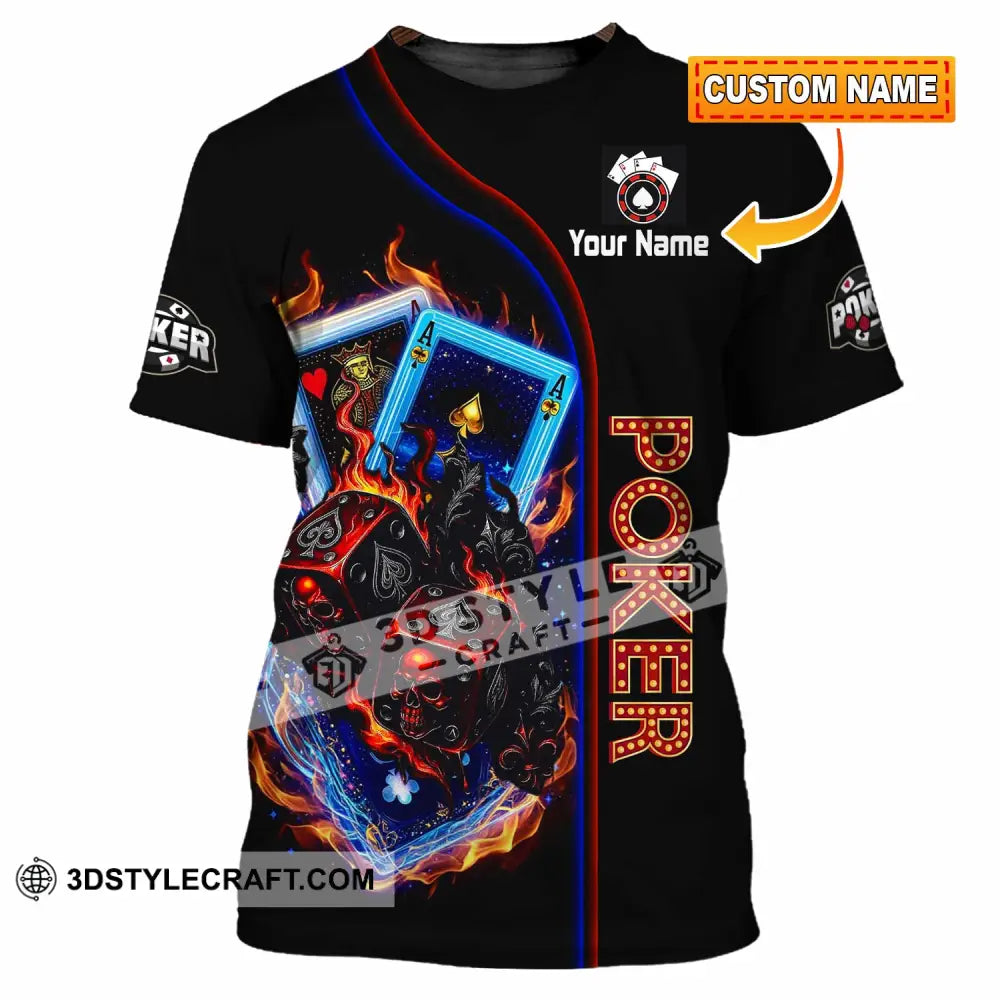 Unisex Shirt - Custom Poker Shirt - T-shirt