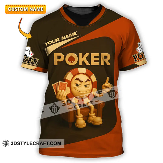 Unisex Shirt - Custom Poker Shirt style option 1