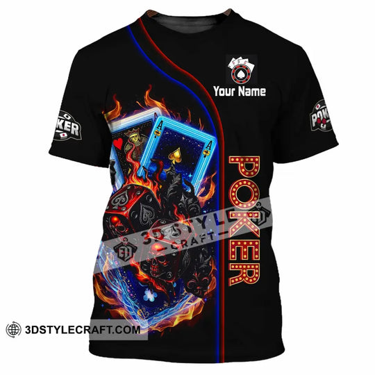 Unisex Shirt - Custom Poker Shirt style option 2
