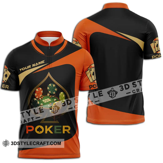 Unisex Shirt - Custom Poker Shirt style option 2