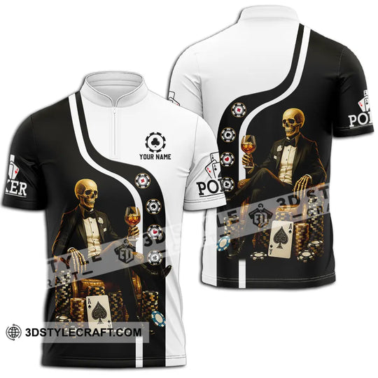Unisex Shirt - Custom Poker Shirt style option 2