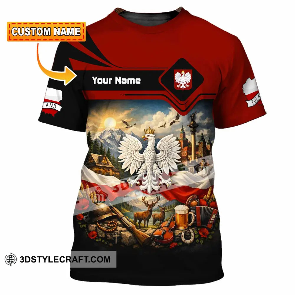 Unisex Shirt - Custom Poland Shirt - T-shirt