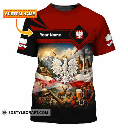 Unisex Shirt - Custom Poland Shirt - T-shirt