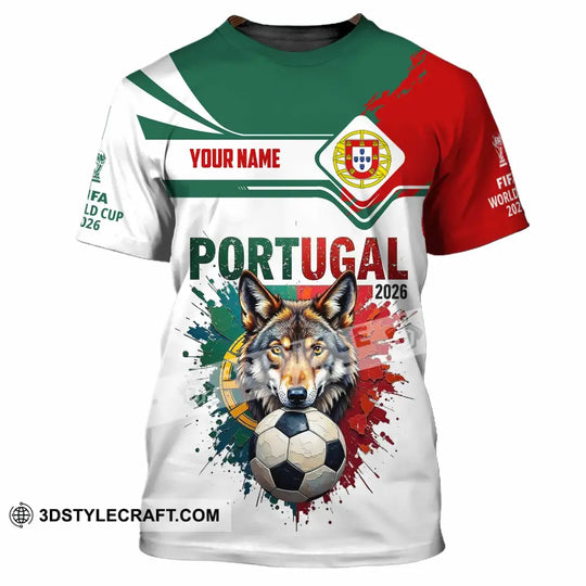 Unisex Shirt - Custom Portugal 3D Shirt style option 4