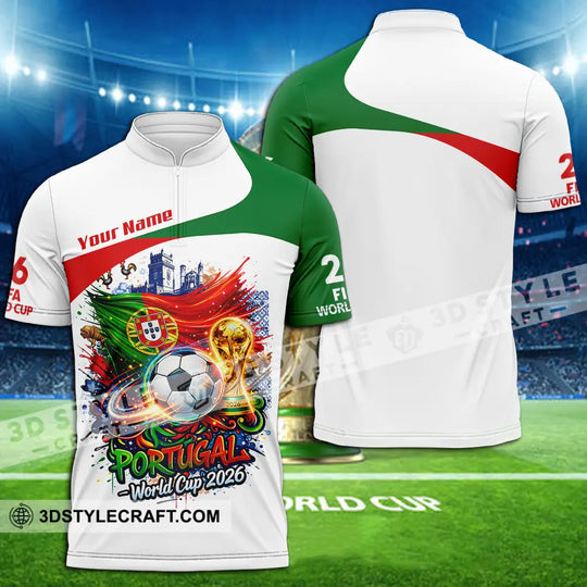 Unisex Shirt - Custom Portugal 3D Shirt style option 2
