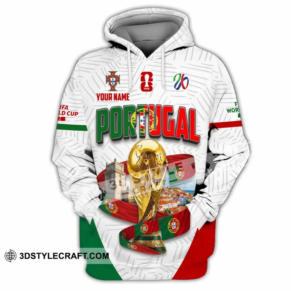 Unisex Shirt - Custom Portugal World Cup 2026 Shirt - Hoodie / S - T-shirt