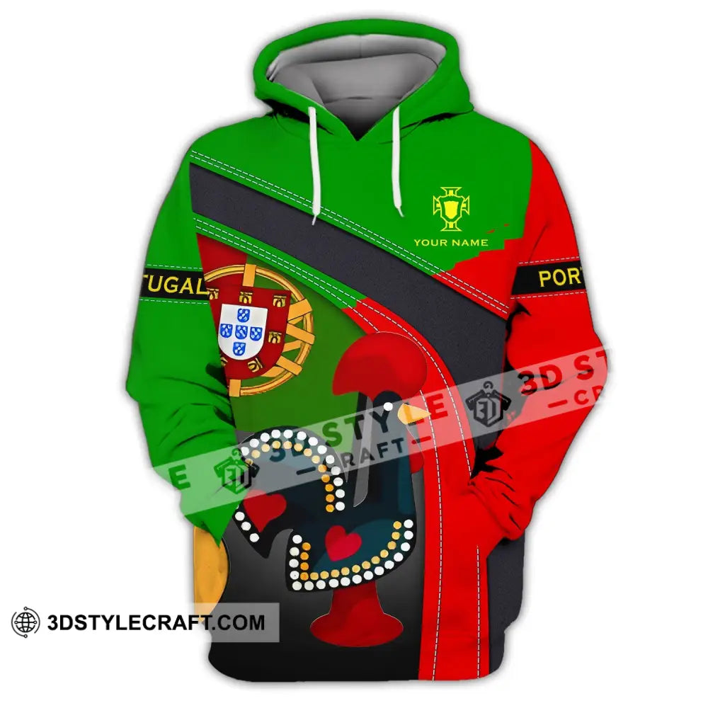 Unisex Shirt - Custom Portugal Name Hoodie / S T-Shirt