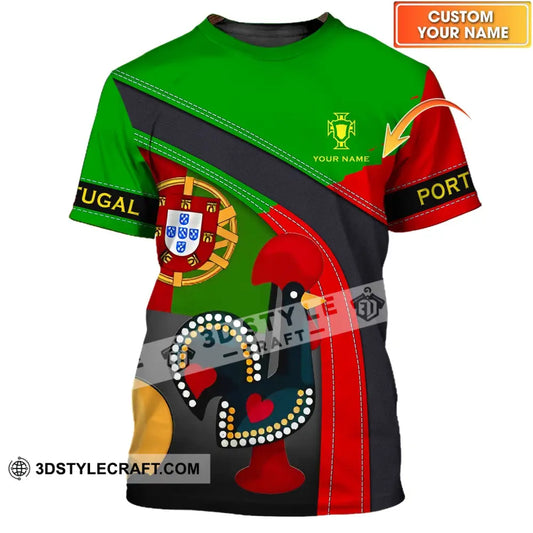 Unisex Shirt - Custom Portugal Name T-Shirt