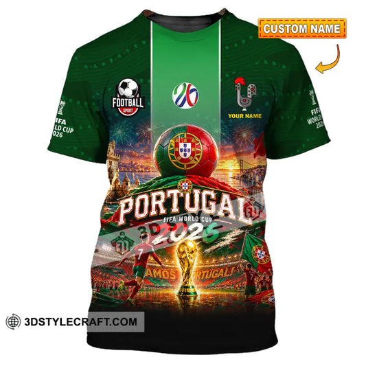 Unisex Shirt - Custom Portugal World Cup 2026 Shirt - T-shirt