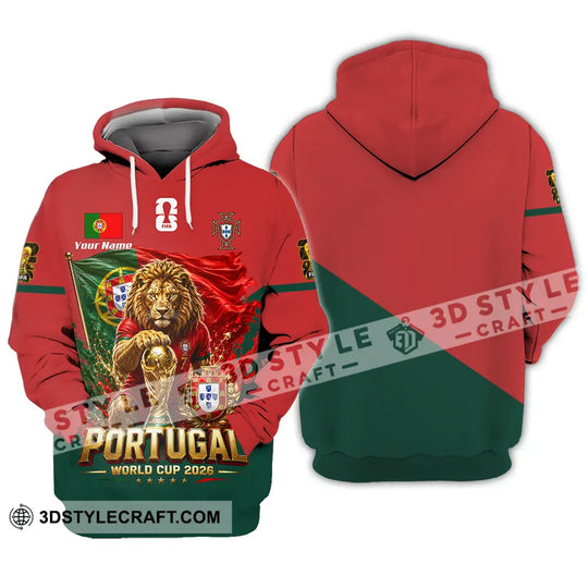 Unisex Shirt - Custom Portugal World Cup 2026 Shirt style option 3
