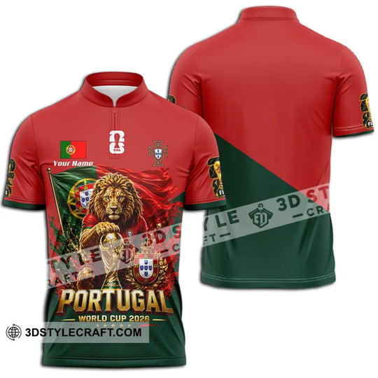 Unisex Shirt - Custom Portugal World Cup 2026 Shirt style option 2