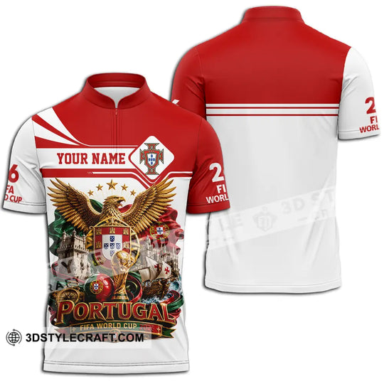 Unisex Shirt - Custom Portugal World Cup 2026 Shirt style option 2