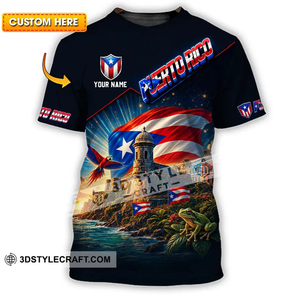 Unisex Shirt - Custom Puerto Rico Shirt - T-shirt