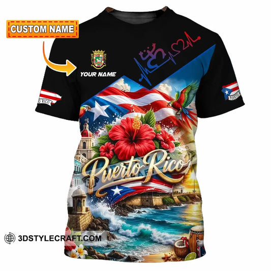 Unisex Shirt - Custom Puerto Rico Shirt - T-shirt