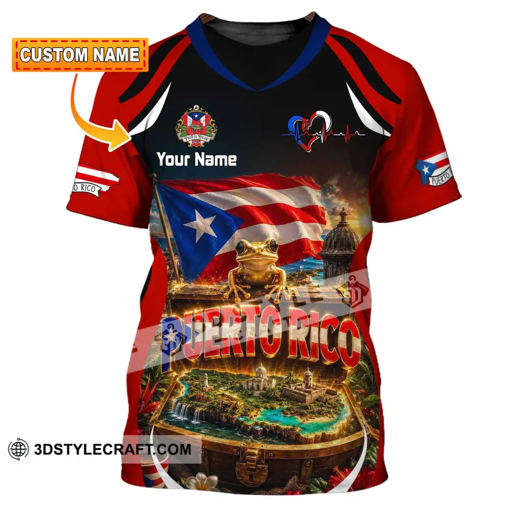 Unisex Shirt - Custom Puerto Rico Shirt - T-shirt