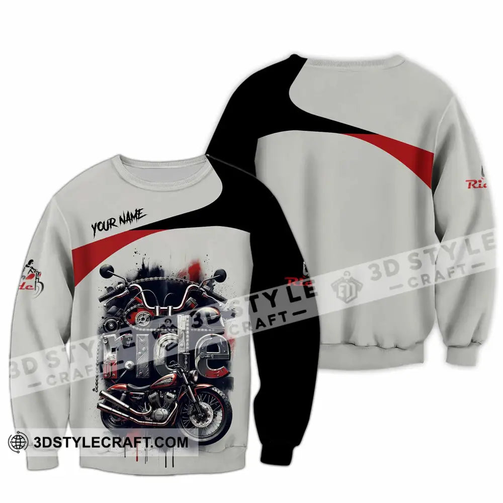 Unisex Shirt - Custom Ride 3D Shirt Long Sleeve / S T-shirt