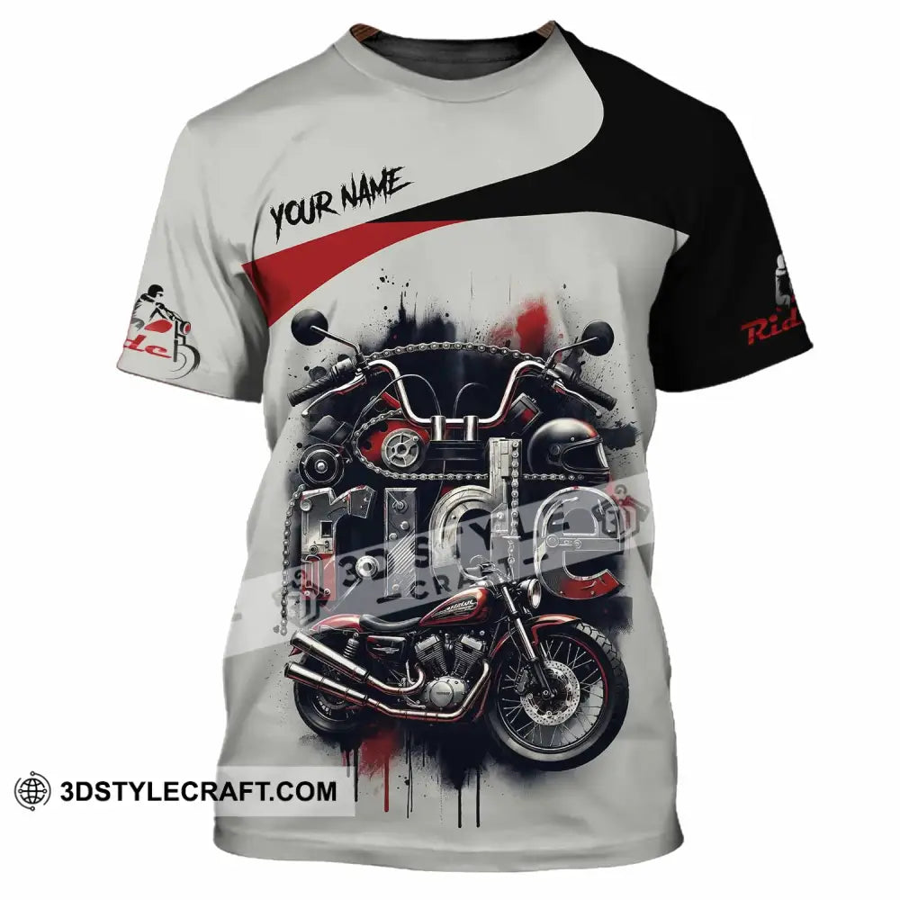 Unisex Shirt - Custom Ride 3D Shirt T-Shirt / S T-shirt
