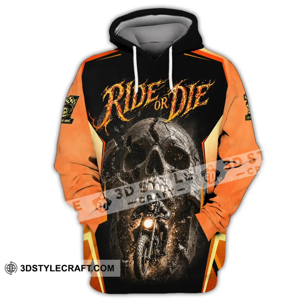 Unisex Shirt - Custom Ride Or Die 3D Shirt - Hoodie / S - T-shirt
