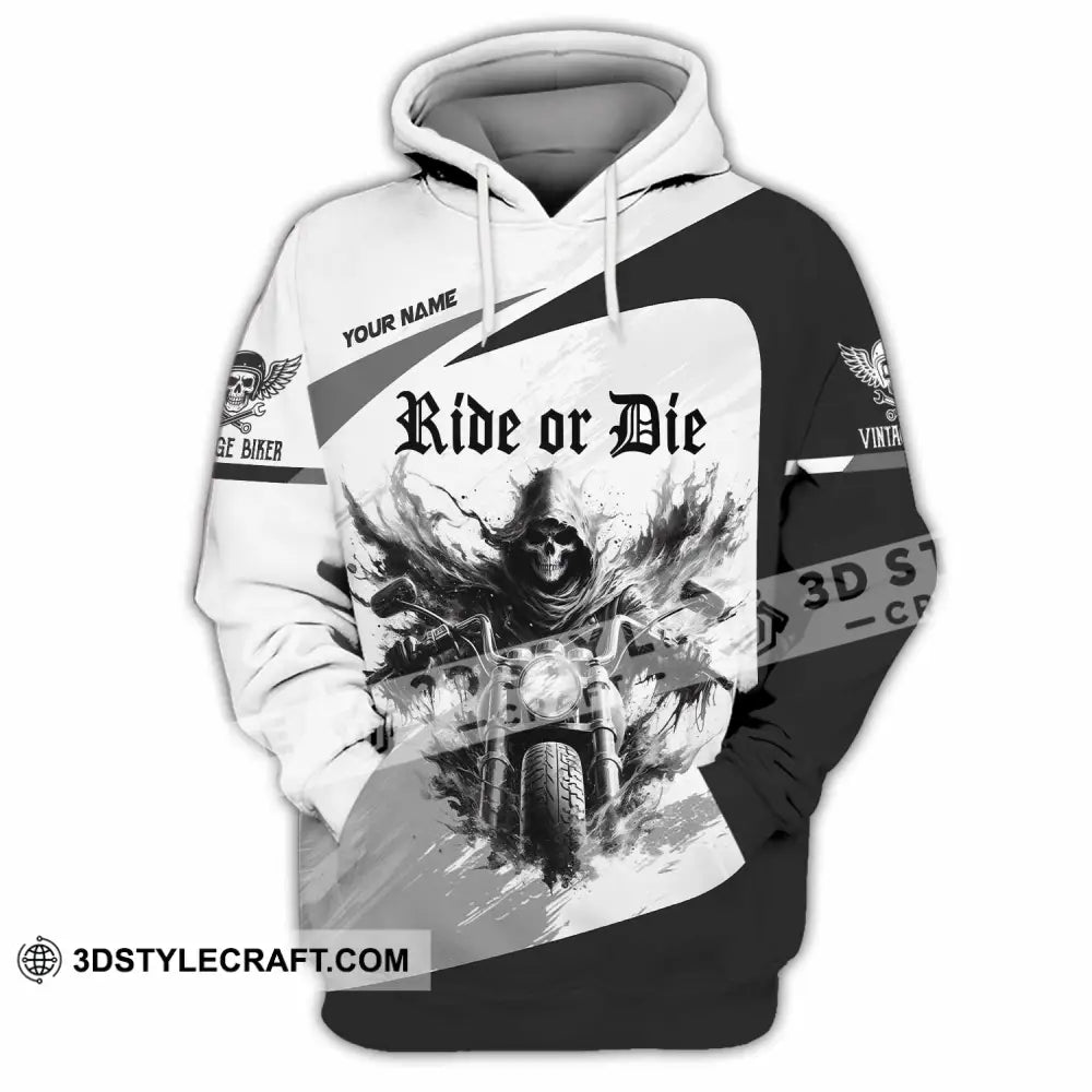 Unisex Shirt - Custom Ride Or Die 3D Shirt Hoodie / S T-shirt