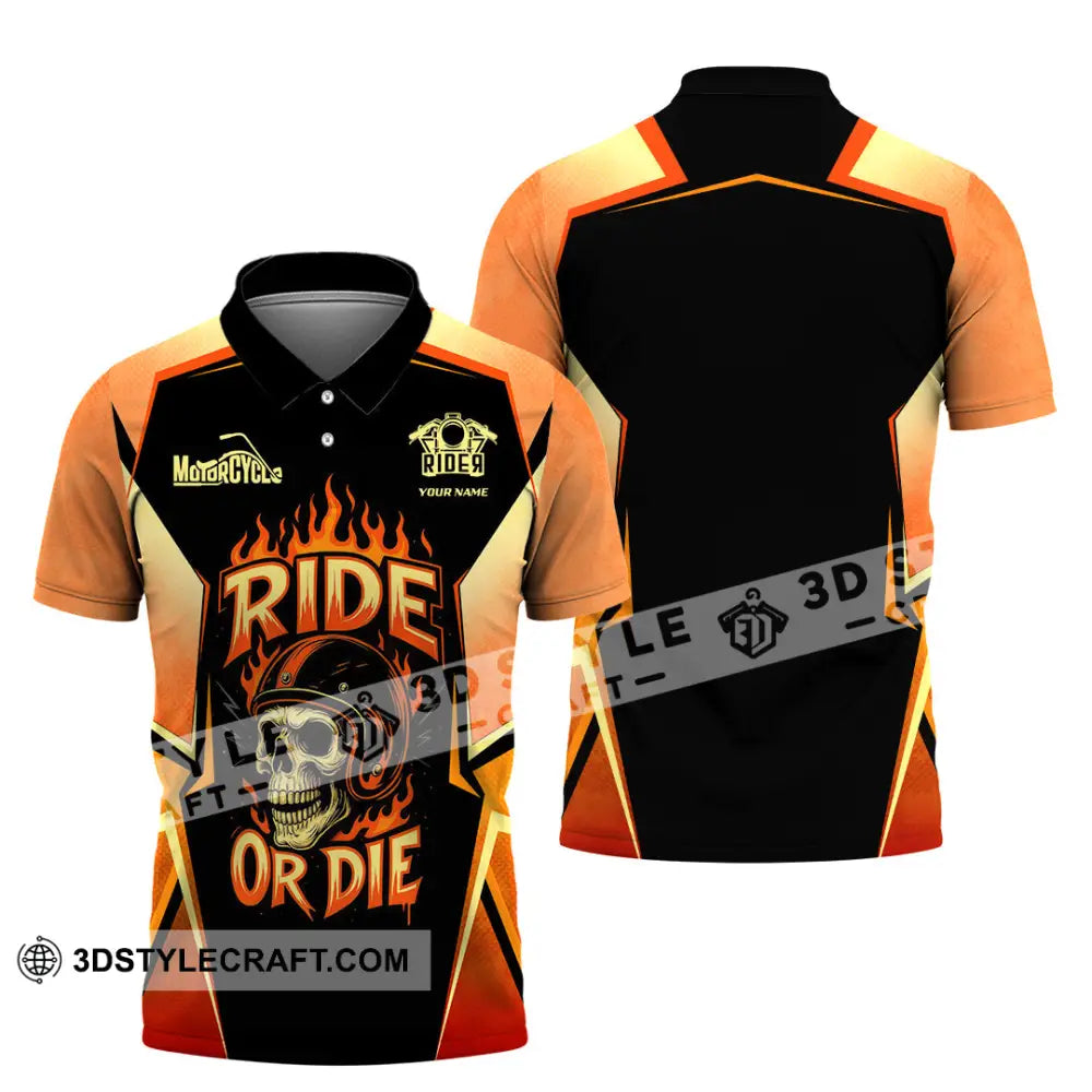 Unisex Shirt - Custom Ride Or Die 3D Shirt - Polo Shirt / S - T-shirt