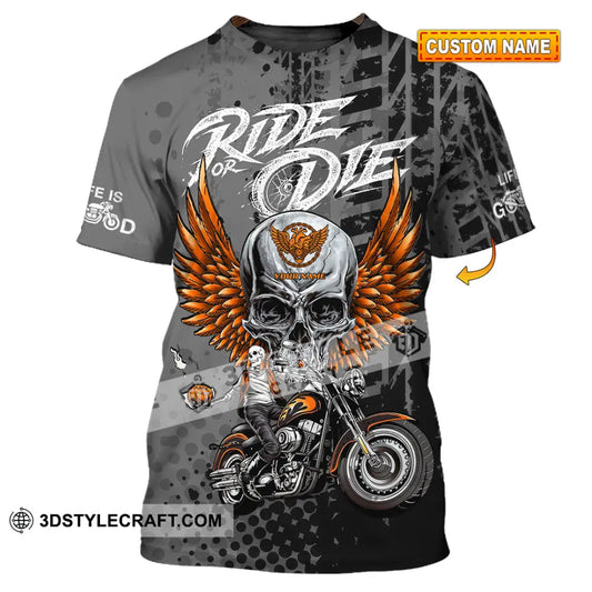 Unisex Shirt - Custom Ride Or Die 3D Shirt - T-shirt