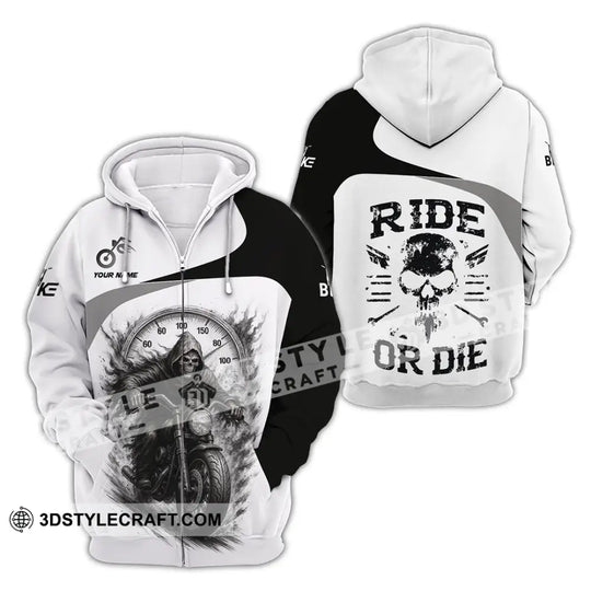 Unisex Shirt - Custom Ride Or Die, Rider Shirt style option 2