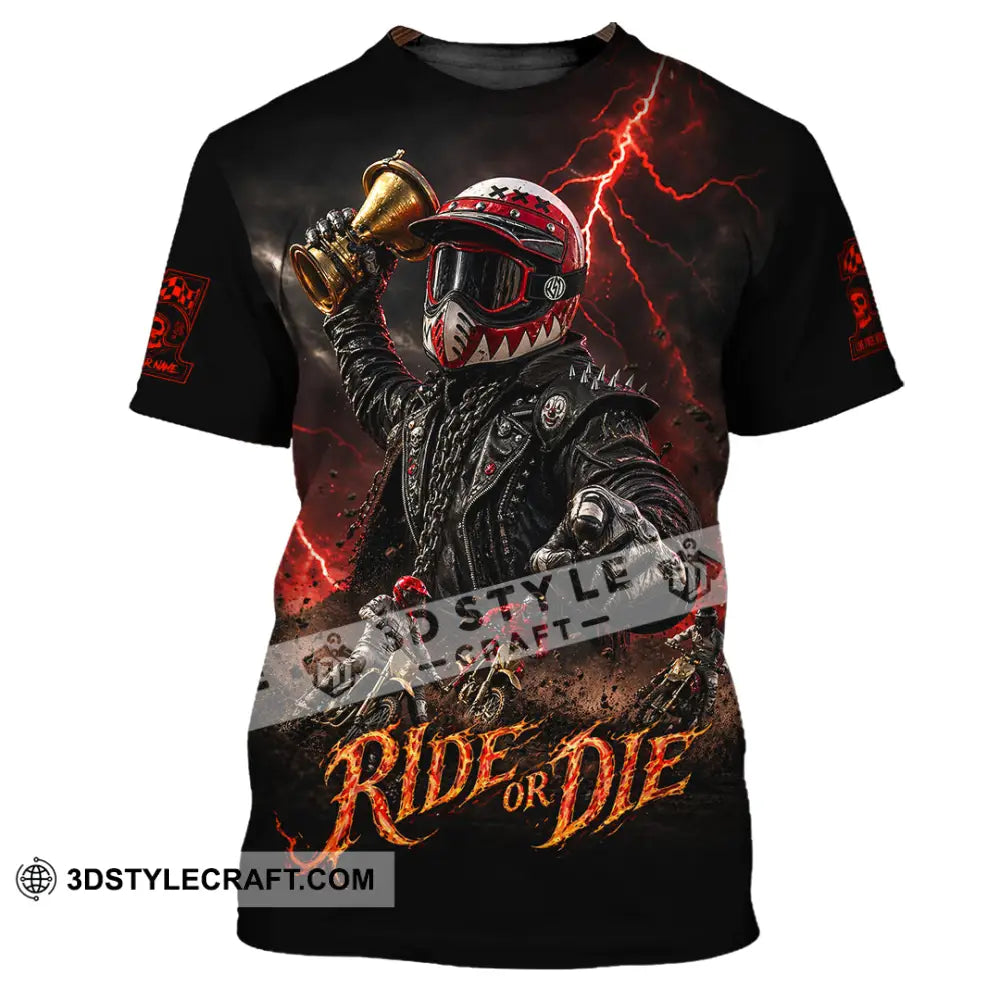 Unisex Shirt - Custom Ride Or Die Shirt - T-Shirt / S - T-shirt