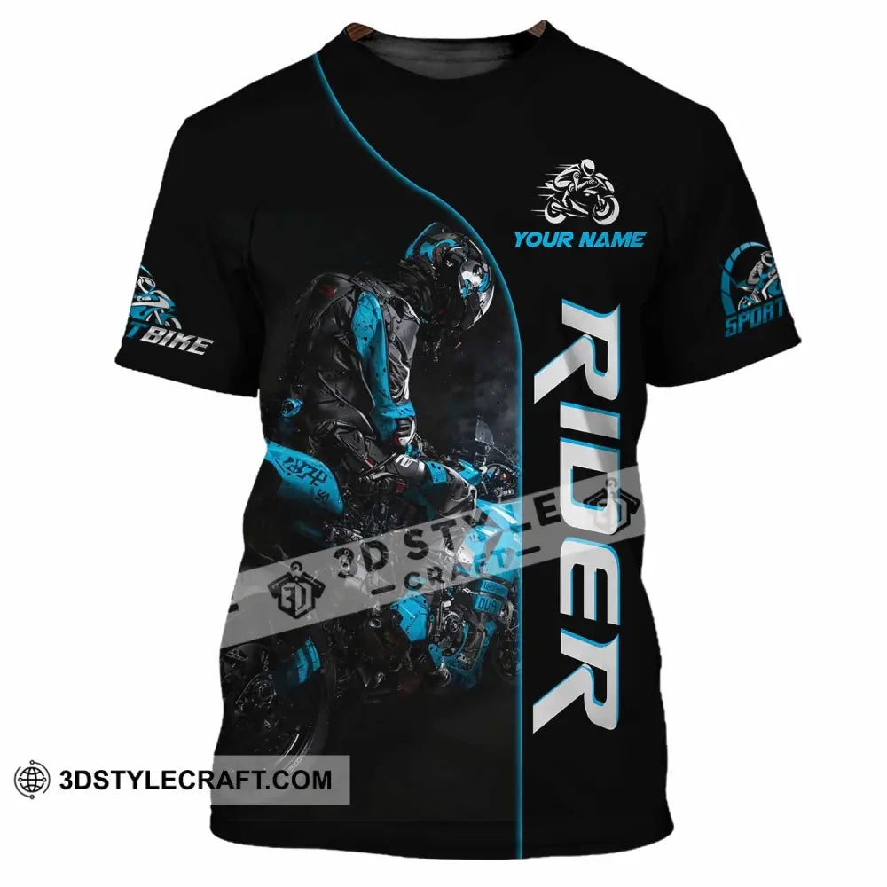 Unisex Shirt - Custom Rider 3D Shirt T-Shirt / S T-shirt