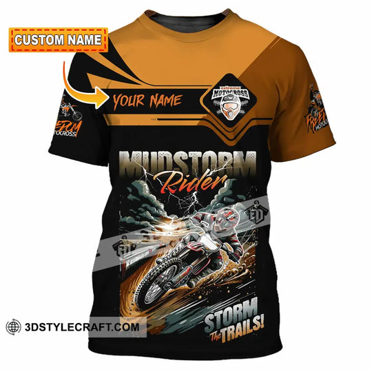 Unisex Shirt - Custom Rider Storm The Trails Sport Shirt style option 1