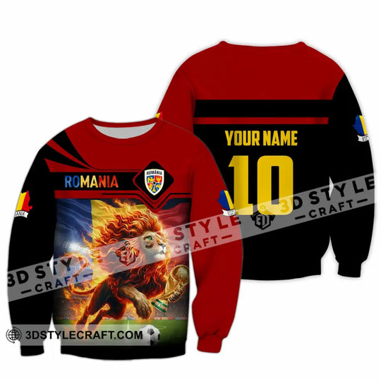 Unisex Shirt - Custom Romania 3D Shirt style option 3