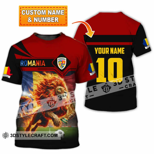 Unisex Shirt - Custom Romania 3D Shirt T-shirt