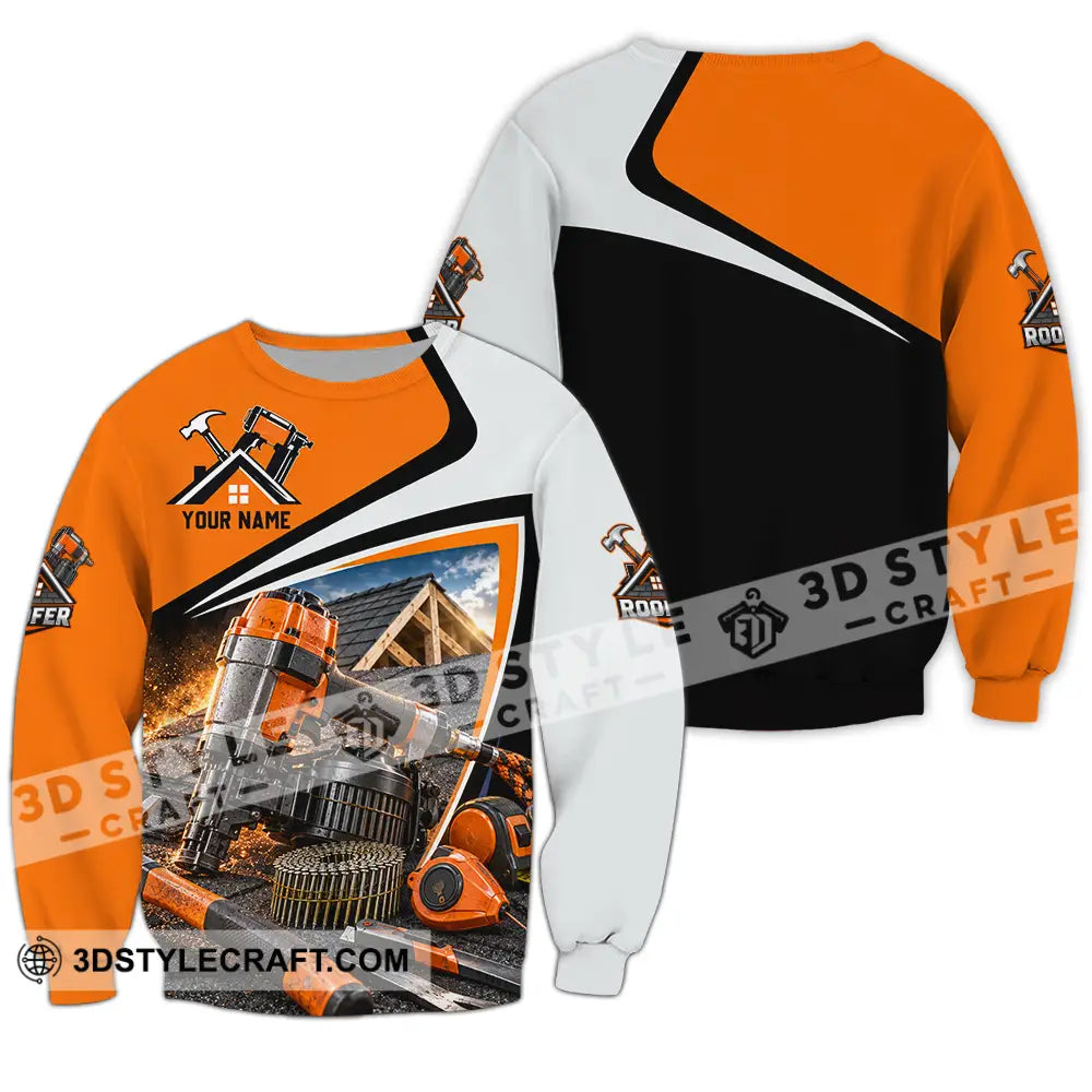 Unisex Shirt - Custom Roofer Shirt - Long Sleeve / S - T-shirt