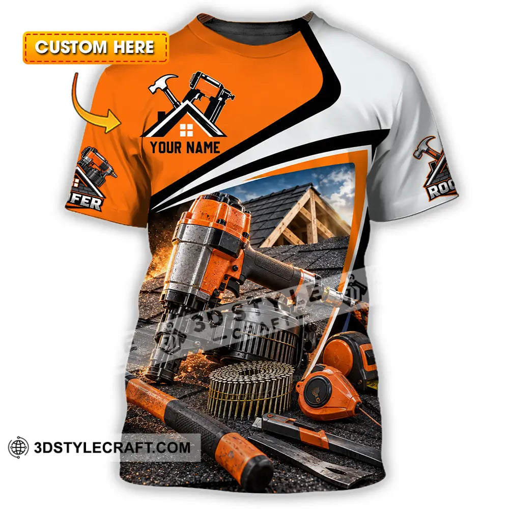 Unisex Shirt - Custom Roofer Shirt - T-shirt