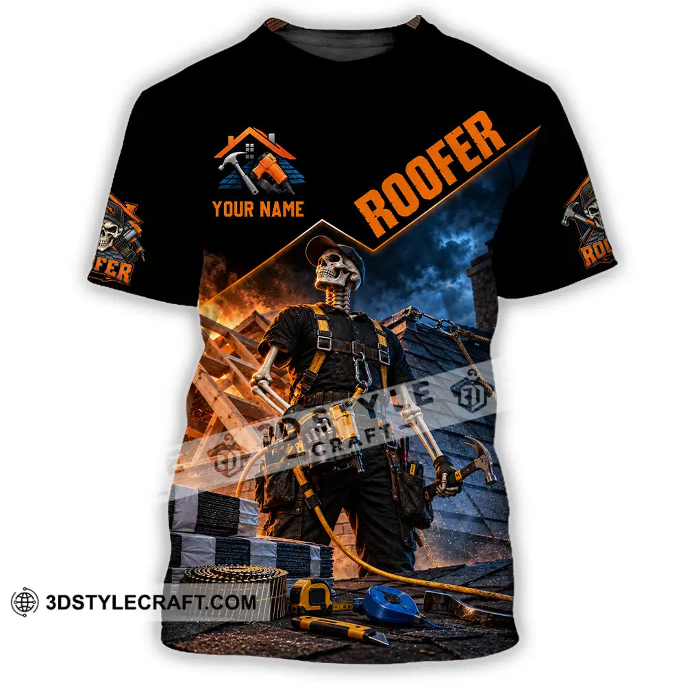 Unisex Shirt - Custom Roofer Shirt - T-Shirt / S - T-shirt