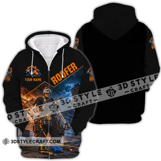 Unisex Shirt - Custom Roofer Shirt style option 4