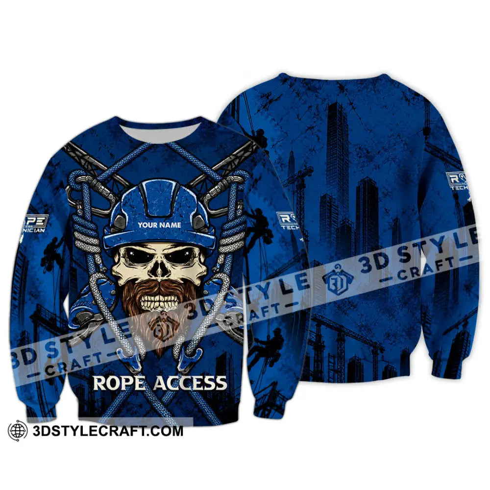 Unisex Shirt - Custom Rope Access Technician Shirt - Long Sleeve / S - T-shirt